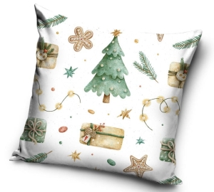 Poszewka świąteczna 40x40 Velvet Prezenty