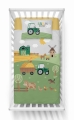 Komplet do łóżeczka 90x120 Kołdra + Pościel Traktorek Farma 