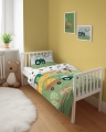 Komplet do łóżeczka 90x120 Kołdra + Pościel Traktorek Farma 
