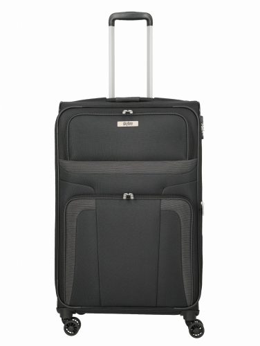 Walizka Duża L 73cm TRAVELITE Orlando Skyline czarna 