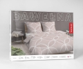 Pościel Bawełna 140x200 Geometryczna Mozaika Różowa