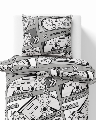 Pościel Dziecięca 140x200 Gamer Pad dla fana gier XOXO Dreams 