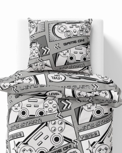 Pościel Dziecięca 160x200 Gamer Pad dla fana gier XOXO Dreams 
