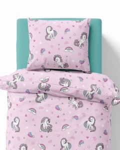 Pościel Dziecięca 160x200 Jednorożec Unicorn XOXO Dreams 