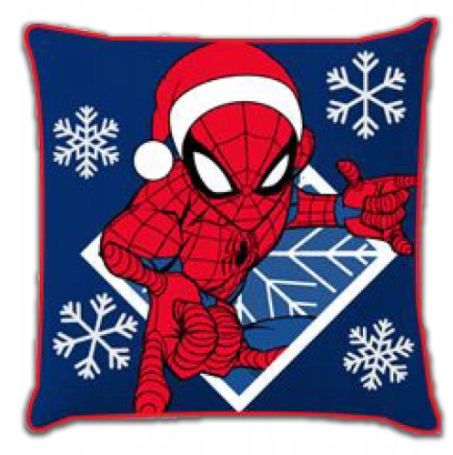 Poszewka Młodzieżowa 40x40 Spiderman  Świąteczny Velvet