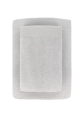 Ręcznik Kąpielowy 70x140 Misty gruby jasny szary 100% bawełna Zero Twist 450g miękki 