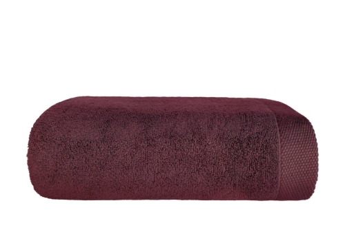 Ręcznik 50x90 Misty gruby kasztanowy 100% bawełna 450g Zero Twist miękki 