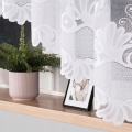 Firanka gotowa żakardowa KASJANA 320x160cm biały